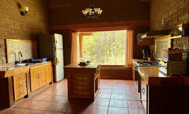 CABAÑA AMUEBLADA  EN LA TEJERIA TAPALPA TERRENO AMPLIO JARDIN