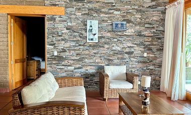 CABAÑA AMUEBLADA  EN LA TEJERIA TAPALPA TERRENO AMPLIO JARDIN