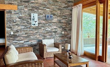 CABAÑA AMUEBLADA  EN LA TEJERIA TAPALPA TERRENO AMPLIO JARDIN