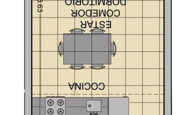 VENTA DEPARTAMENTO MONOAMBIENTE CON COCHERA  APTO CREDITO  VERDI 57