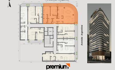 Venta - Departamento - Piso 5 Dpto 504 - 2 Dormitorio - Av. Argentina 794 - Neuquén Capital