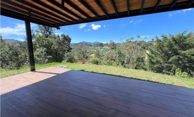 VENTA DE CASA CAMPESTRE PARA ESTRENAR EN PARCELA CERRADA EN EL RETIRO