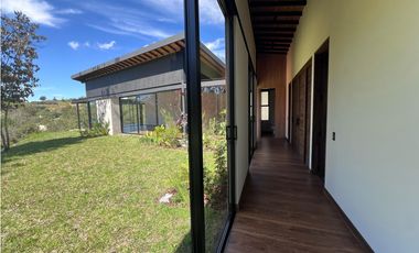 VENTA DE CASA CAMPESTRE PARA ESTRENAR EN PARCELA CERRADA EN EL RETIRO