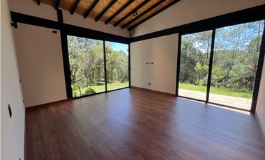 VENTA DE CASA CAMPESTRE PARA ESTRENAR EN PARCELA CERRADA EN EL RETIRO