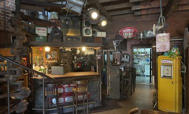 Bar y casa de coleccionista en venta en el bajo de San Isidro acepta depto menor valor en parte