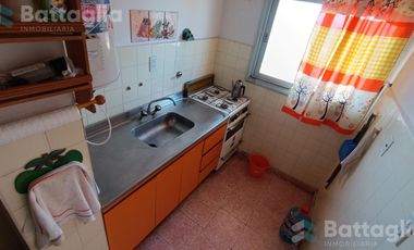 Departamento dos ambientes en chiozza c/vista al mar y gas natural