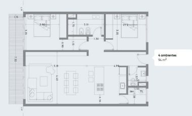 Semi piso de pozo en venta - 2 Dormitorios 1 Baño - 94Mts2 - MEYDAN II - La Plata