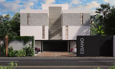 Departamento en venta en conkal de dos habitaciones