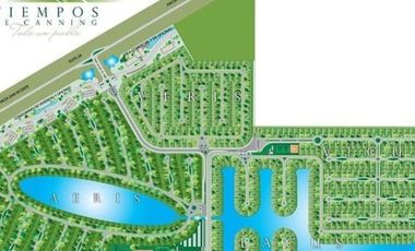 Terreno en venta - 615mts2 - Tiempos de Canning, Ezeiza