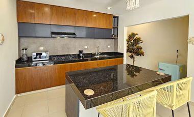 CASA EN RENTA MERIDA, CONKAL, PRIVADA CANARIA, EQUIPADA, 1 PLANTA.