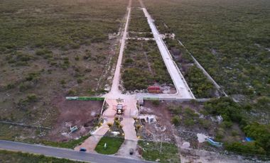 ¡Terreno para desarrollar! en frente de Hacienda San Eduardo, Telchac.