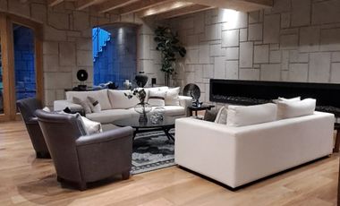 Casa en venta de lujo, arquitectura icónica y lujo contemporáneo en San Angel