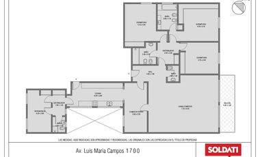 Departamento en Belgrano