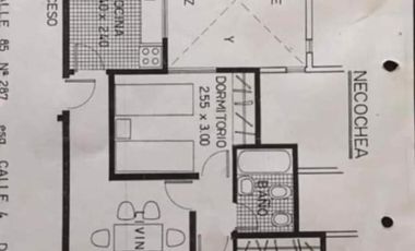 Departamento en venta - 3 Dormitorios 2 Baños - 55Mts2 - Necochea