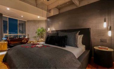 VENTA DE APARTAESTUDIO LOFT DE LUJO EN PROVENZA, EL POBLADO.