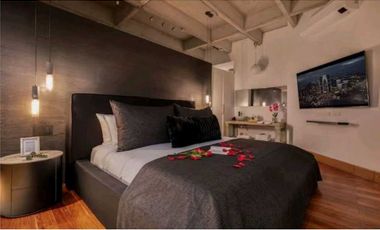 VENTA DE APARTAESTUDIO LOFT DE LUJO EN PROVENZA, EL POBLADO.