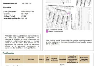 Terreno en Venta en El Sifón, Iztapalapa – Excelente Oportunidad de Inversión
