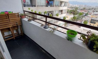 Arriendo Departamento 1 dormitorio, 1 baño, Estacionamiento, Santa Isabel