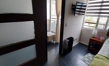 Arriendo Departamento 1 dormitorio, 1 baño, Estacionamiento, Santa Isabel