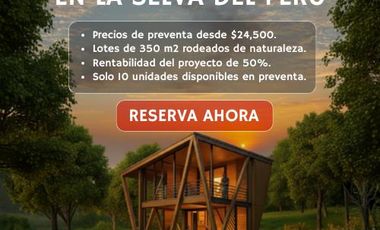 Proyecto NUNA. Complejo ecoturístico en la Selva del Perú.