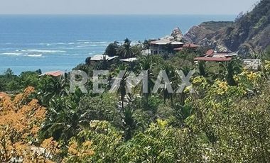 TERRENO CON CONSTRUCCIÓN Y VISTA AL MAR EN MAZUNTE OAXACA - (3)