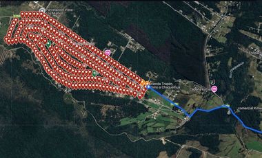 PUERTO MONTT PARCELA 5000 M2 TRAPEN CHAQUEIHUA