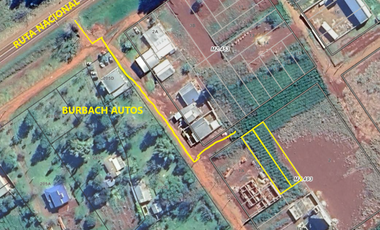 TERRENO EN VENTA EN ARISTOBULO DEL VALLE CERCA DE BURBACH AUTOMOTORES