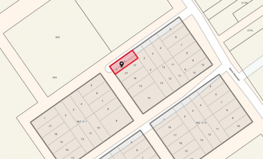 Terreno en venta en Loteo Rolin en esquina