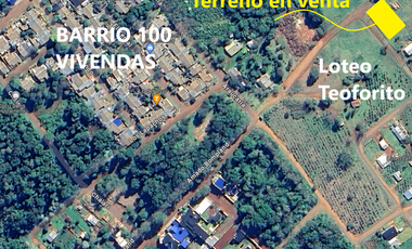 Terreno en venta en Loteo Teoforito