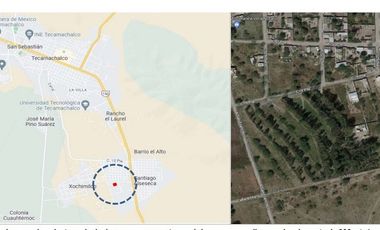 Terreno en VENTA de 3,600 m2 en Tecamachalco, Puebla.