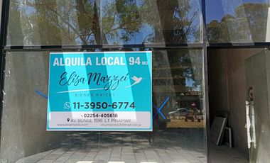 LOCAL EN ALQUILER - AVENIDA BUNGE - PINAMAR