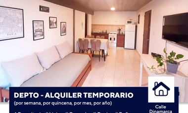 DEPTO ALQUILER TEMPORARIO