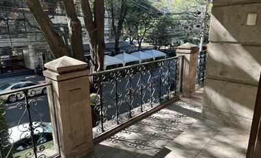 Polanco amplio departamento con terraza  frente al parque Lincoln!!