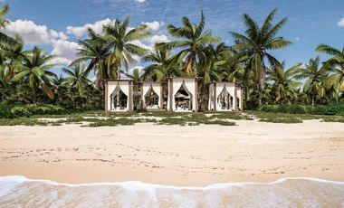 Villa frente al mar en venta por fracción en Mahahual