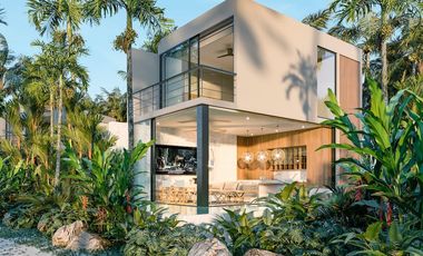 Villa frente al mar en venta por fracción en Mahahual