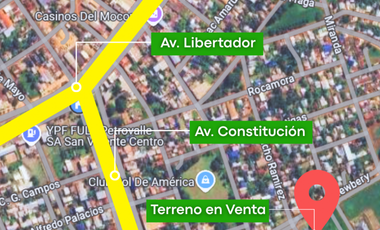 Terreno en venta en San Vicente, Guaraní