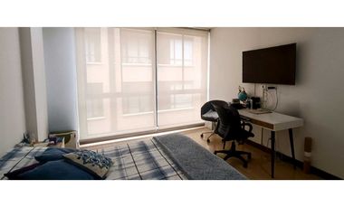 Arriendo apartaestudio con parqueadero y bodega, Chicó Norte