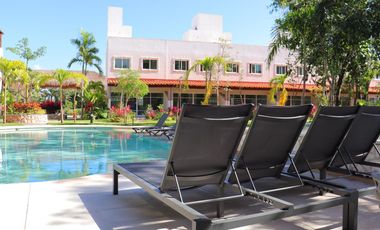 CASA DE 2 RECAMARAS EN VENTA EN PLAYA DEL CARMEN CON ALBERCA