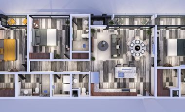 Departamento en venta en Cholul