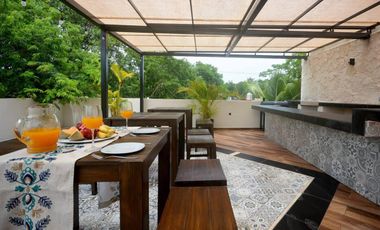 DEPARTAMENTO DE ENTREGA INMEDIATA 1 REC 55 M2  A LA VENTA EN TULUM