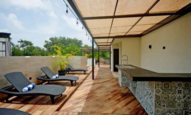 DEPARTAMENTO DE ENTREGA INMEDIATA 1 REC 55 M2  A LA VENTA EN TULUM