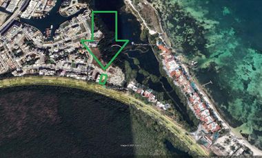 Terreno en venta en Laguna 1, Puerto Cancún