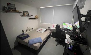 SE ALQUILA APARTAMENTO AMUEBLADO EXCELENTE UBICACION 3 REC 2 BAÑOS