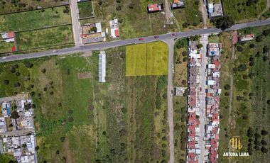 Terreno en Venta en Los Carrizos, Huejotzingo, Puebla
