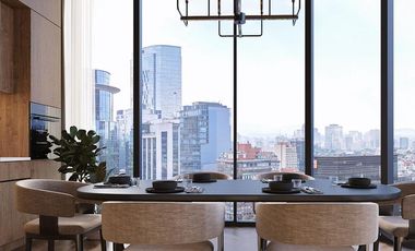 Venta de lujoso departamento en Paseo de la Reforma.