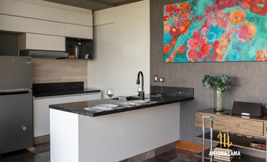 Departamento amueblado en renta en Torre BAGA, Atlixcayotl, Puebla