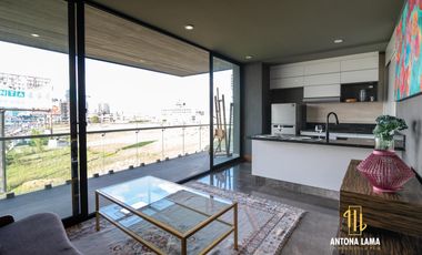 Departamento amueblado en renta en Torre BAGA, Atlixcayotl, Puebla