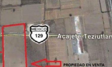 Terreno en venta, San José Chiapa