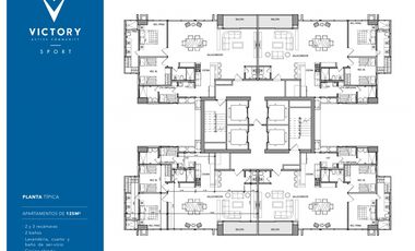 Apartamento en Victory Sport