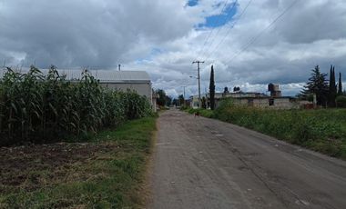 TERRENO EN VENTA A15 MIN DE HUEJOTZINGO Y A UNOS METROS DE LA FEDERAL A MÉXICO.